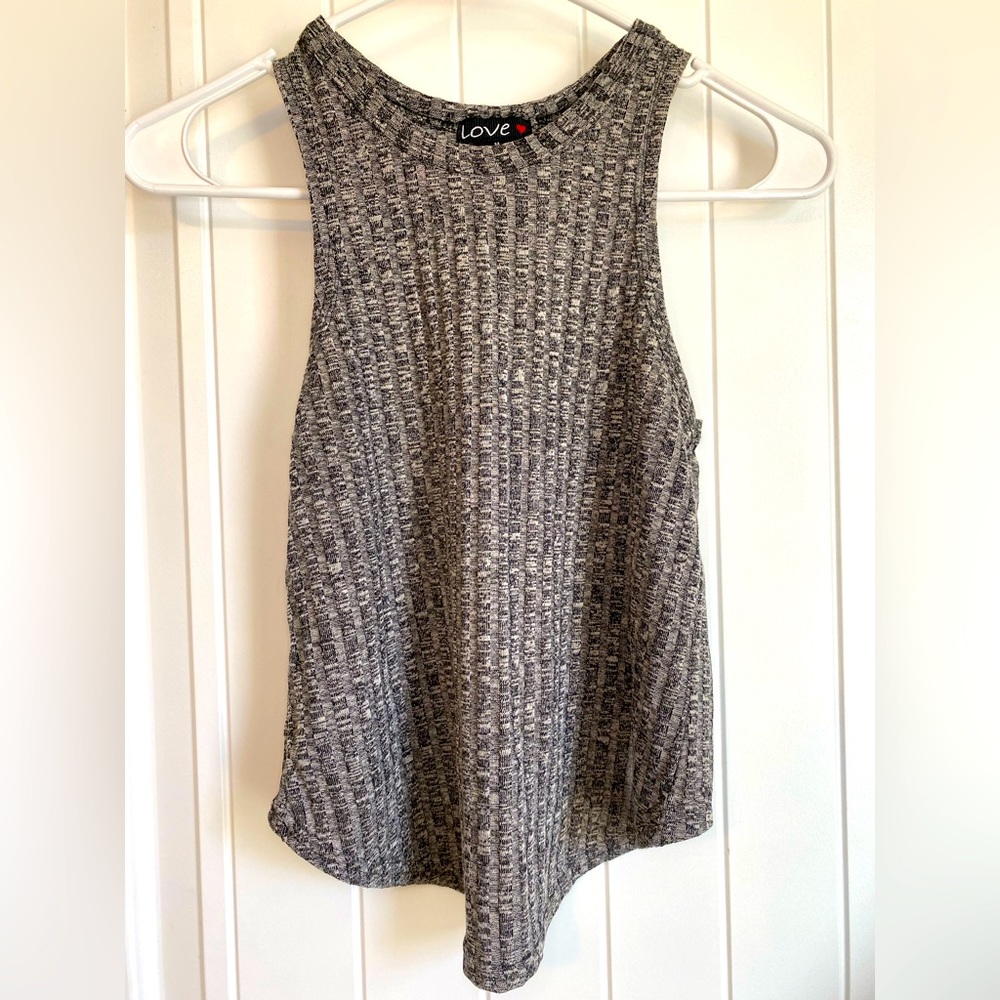 Asymmetrical Flowy Crop Top